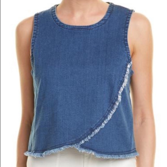 BCBGeneration Tops - BCB GENERATION DENIM MEDIUM TOP NEW